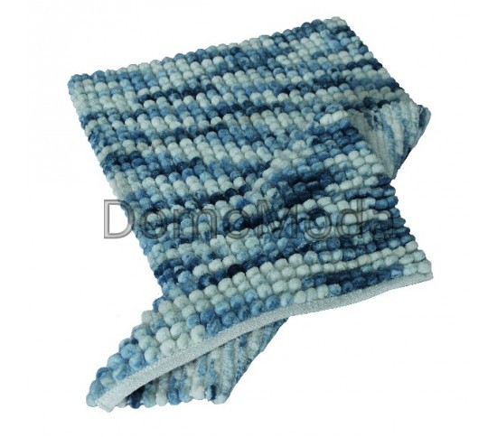 Коврик для ванной Woven 16223 Rug blue Купить в интернет магазине ДомоМода фото 2 Коврик для ванной Woven 16223 Rug blue - высокое качество по лучшей цене в Украине изображение 2.