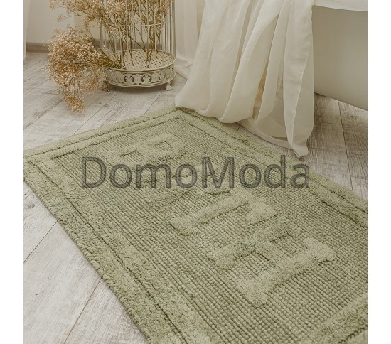 Килим для ванної Woven Rug 16304 green - Висока якість за найкращою ціною в Україні