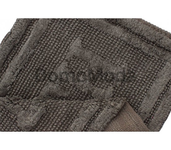 Коврик для ванной Woven Rug 16304 Dk.Grey - высокое качество по лучшей цене в Украине изображение 3.