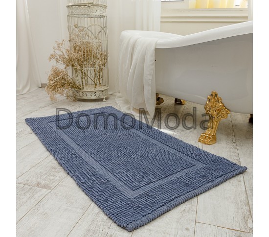 Килим для ванної Woven Rug 16514 blue - Висока якість за найкращою ціною в Україні зображення 4.