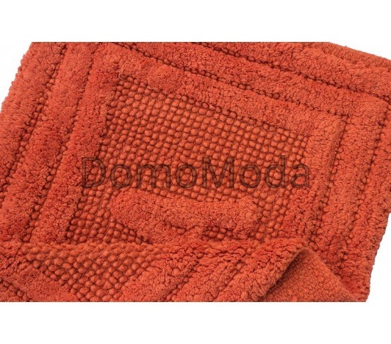 Коврик для ванной Woven Rug 80052 Orange Купить в интернет магазине ДомоМода фото 2 Коврик для ванной Woven Rug 80052 Orange - высокое качество по лучшей цене в Украине изображение 2.