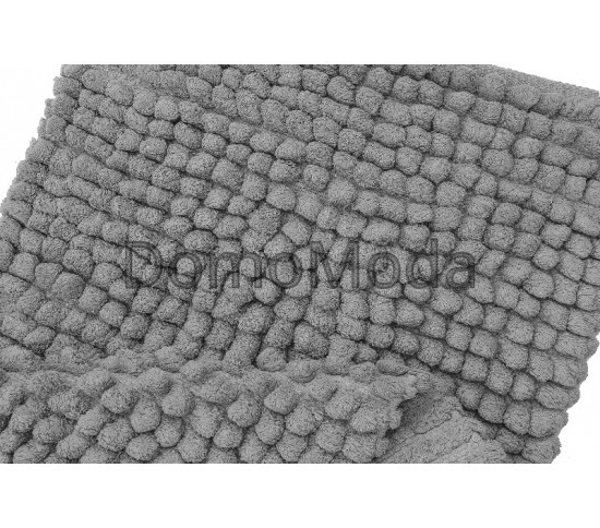 Коврик для ванной Woven Rug 80083 L.Grey Купить в интернет магазине ДомоМода фото 2 Коврик для ванной Woven Rug 80083 L.Grey - высокое качество по лучшей цене в Украине изображение 2.