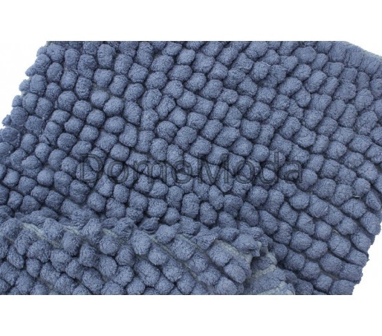 Коврик для ванной Woven Rug 80083 blue Купить в интернет магазине ДомоМода фото 3 Коврик для ванной Woven Rug 80083 blue - высокое качество по лучшей цене в Украине изображение 3.