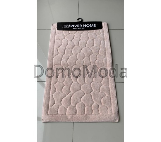 Коврик для ванной River Home 002 pudra (два коврики: туалет+ванная) Купить в интернет магазине ДомоМода Коврик для ванной River Home 002 pudra (два коврики: туалет+ванная) - высокое качество по лучшей цене в Украине
