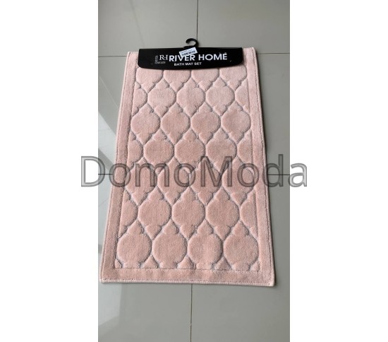 Коврик для ванной River Home 004 pudra (два коврики: туалет+ванная) Купить в интернет магазине ДомоМода Коврик для ванной River Home 004 pudra (два коврики: туалет+ванная) - высокое качество по лучшей цене в Украине