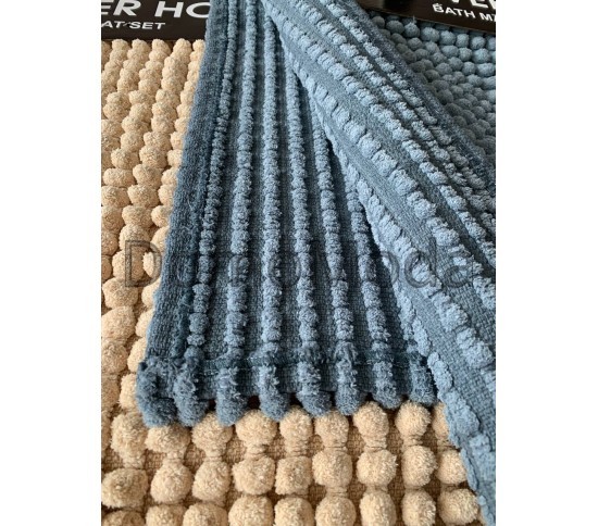 Коврик для ванной River Home 1 (два коврики: туалет+ванная) Купить в интернет магазине ДомоМода фото 4 Коврик для ванной River Home 1 (два коврики: туалет+ванная) - высокое качество по лучшей цене в Украине изображение 4.