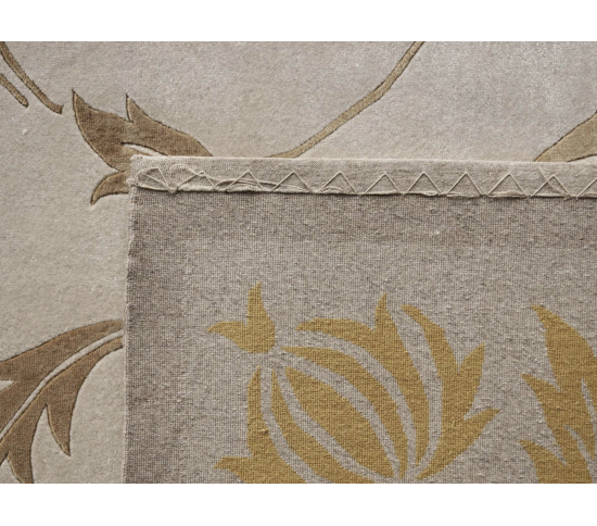 Килим з вовни з шовком  260LSilk&Cashmere (QTJY-06BK) - Висока якість за найкращою ціною в Україні зображення 2.