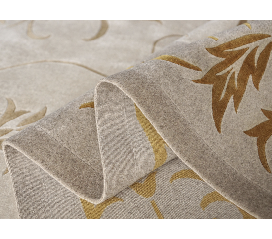 Килим з вовни з шовком  260LSilk&Cashmere (QTJY-06BK) - Висока якість за найкращою ціною в Україні зображення 7.