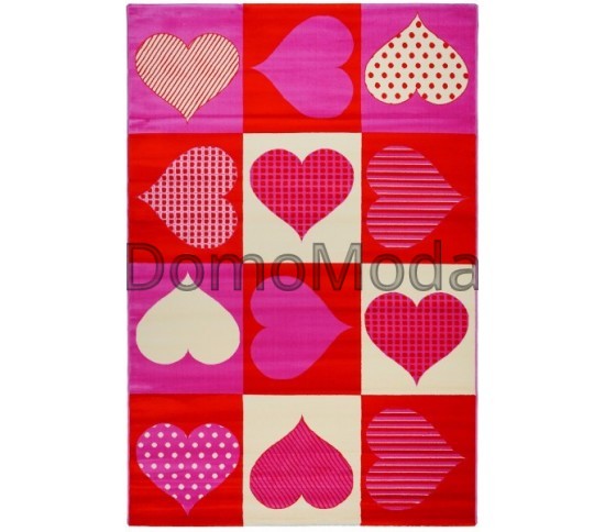 Детский ковер Baby 2084 Pembe-Kirmizi Купить в интернет магазине ДомоМода Детский ковер Baby 2084 Pembe-Kirmizi - высокое качество по лучшей цене в Украине