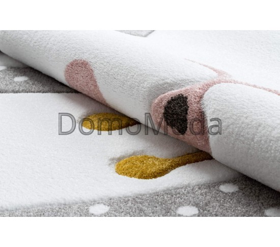 Детский ковер PETIT BUNNY  grey Купить в интернет магазине ДомоМода фото 4 Детский ковер PETIT BUNNY  grey - высокое качество по лучшей цене в Украине изображение 4.