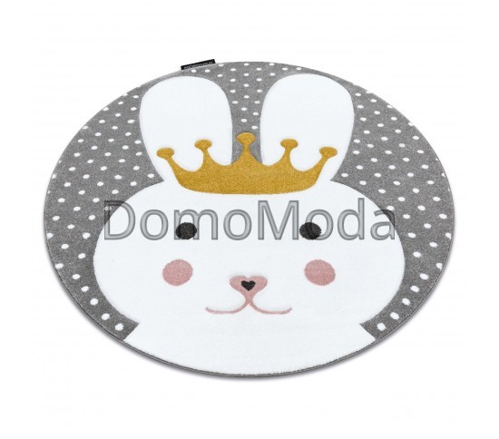 Детский ковер PETIT BUNNY  grey Купить в интернет магазине ДомоМода фото 3 Детский ковер PETIT BUNNY  grey - высокое качество по лучшей цене в Украине изображение 3.