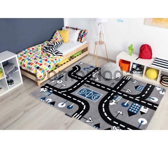 Детский ковер PETIT CITY grey - высокое качество по лучшей цене в Украине изображение 2.