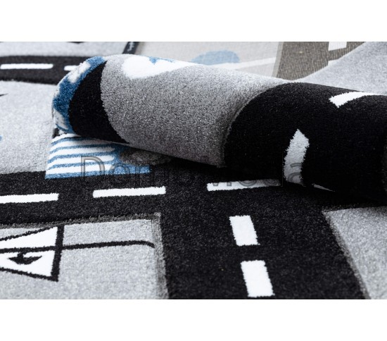 Дитяча килимова доріжка PETIT CITY grey Купити в інтернет магазині ДомоМода фото 7 Дитяча килимова доріжка PETIT CITY grey - Висока якість за найкращою ціною в Україні зображення 7.