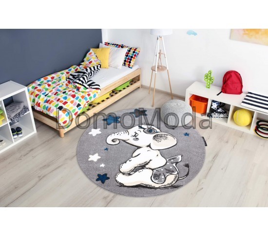 Детский ковер PETIT ELEPHANT grey Купить в интернет магазине ДомоМода фото 6 Детский ковер PETIT ELEPHANT grey - высокое качество по лучшей цене в Украине изображение 6.