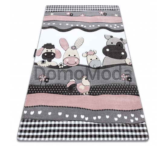Детский ковер  PETIT FARM pink Купить в интернет магазине ДомоМода Детский ковер  PETIT FARM pink - высокое качество по лучшей цене в Украине