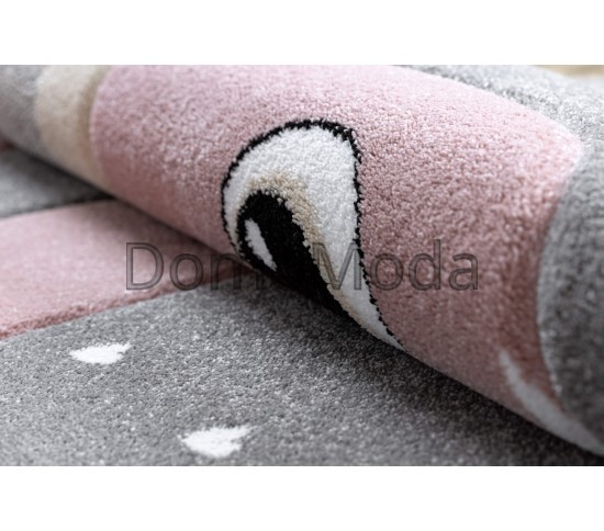 Детский ковер PETIT FLAMINGOS grey Купить в интернет магазине ДомоМода фото 3 Детский ковер PETIT FLAMINGOS grey - высокое качество по лучшей цене в Украине изображение 3.