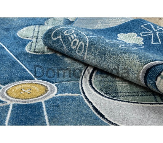 Детский ковер PETIT HELICOPTER Купить в интернет магазине ДомоМода фото 4 Детский ковер PETIT HELICOPTER - высокое качество по лучшей цене в Украине изображение 4.