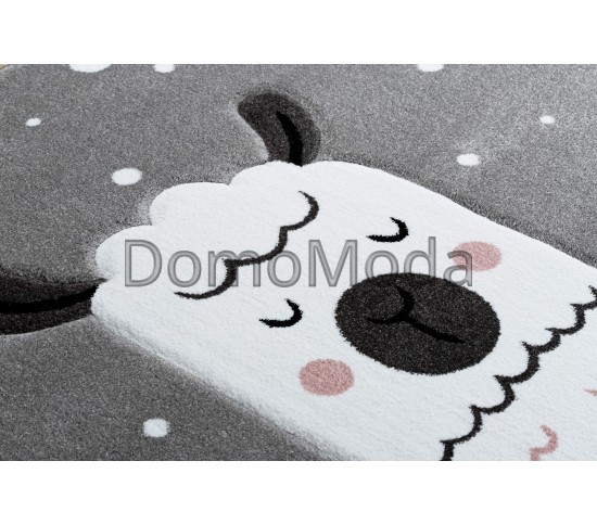 Детский ковер  PETIT LAMA grey Купить в интернет магазине ДомоМода фото 5 Детский ковер  PETIT LAMA grey - высокое качество по лучшей цене в Украине изображение 5.
