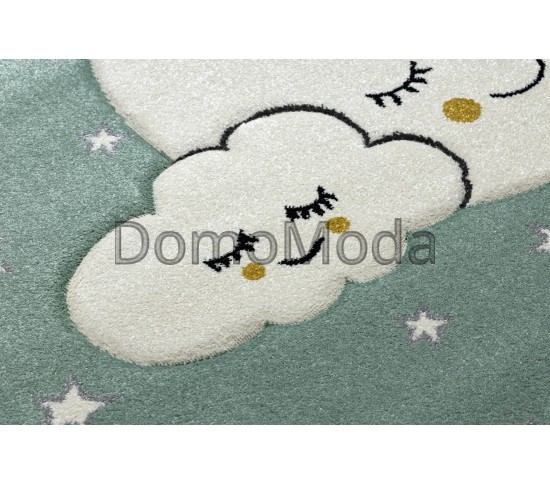 Детский ковер PETIT MOON green Купить в интернет магазине ДомоМода фото 5 Детский ковер PETIT MOON green - высокое качество по лучшей цене в Украине изображение 5.