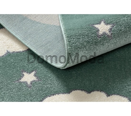 Детский ковер PETIT MOON green Купить в интернет магазине ДомоМода фото 4 Детский ковер PETIT MOON green - высокое качество по лучшей цене в Украине изображение 4.