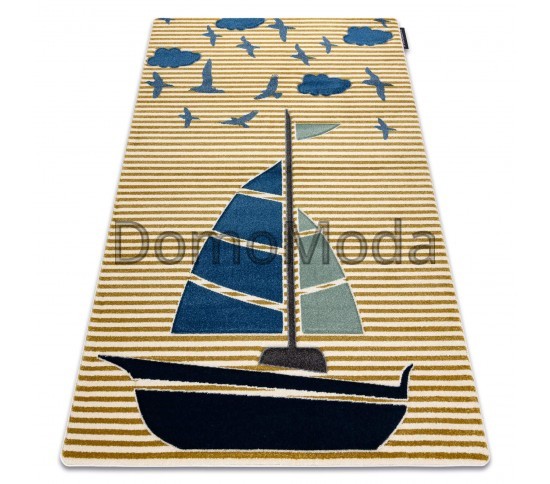 Детский ковер PETIT SAIL gold Купить в интернет магазине ДомоМода Детский ковер PETIT SAIL gold - высокое качество по лучшей цене в Украине
