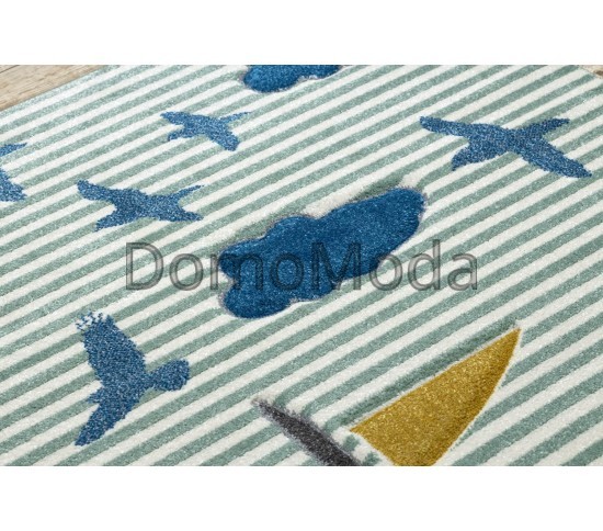 Дитячий килим PETIT SAIL green - Висока якість за найкращою ціною в Україні зображення 3.