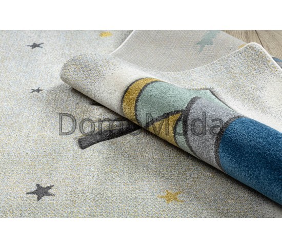 Детский ковер PETIT TIPI grey Купить в интернет магазине ДомоМода фото 3 Детский ковер PETIT TIPI grey - высокое качество по лучшей цене в Украине изображение 3.