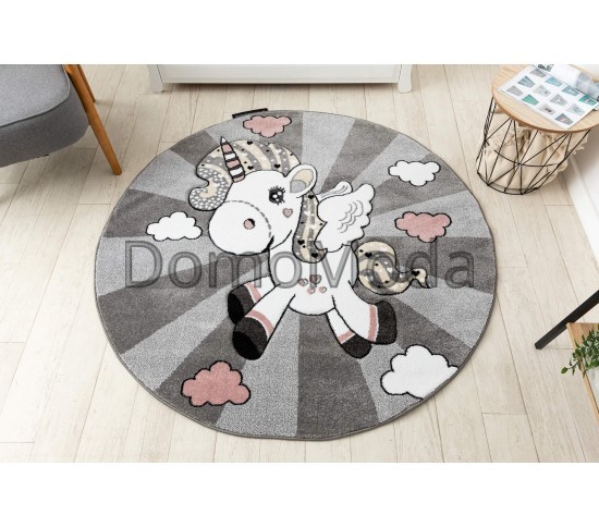 Детский ковер  PETIT UNICORN grey - высокое качество по лучшей цене в Украине изображение 2.