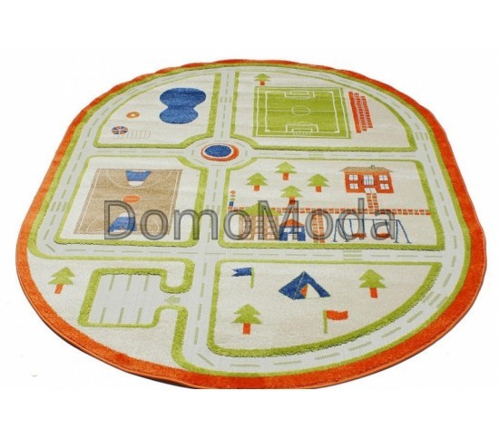 Детский ковер Daisy Fulya 8C44b orange Купить в интернет магазине ДомоМода фото 4 Детский ковер Daisy Fulya 8C44b orange - высокое качество по лучшей цене в Украине изображение 4.