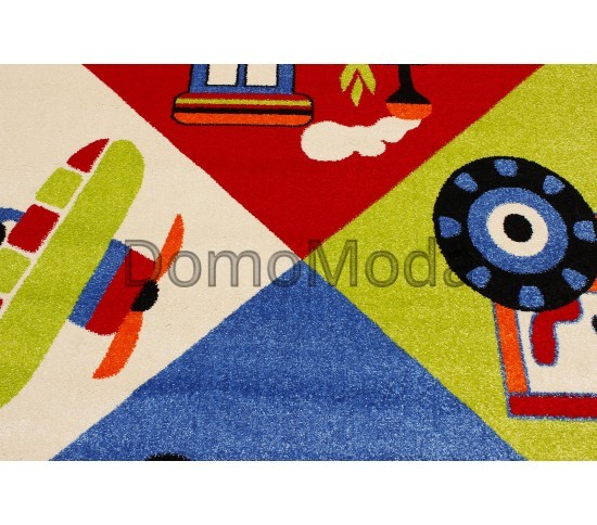 Детский ковер Daisy Fulya 8D64a cream - высокое качество по лучшей цене в Украине изображение 2.