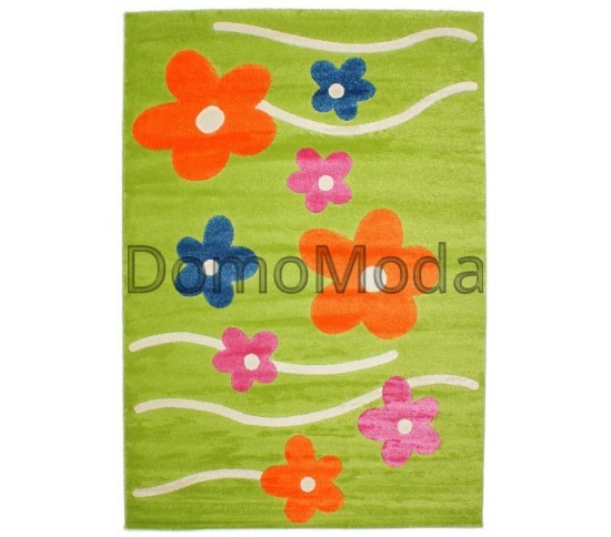 Детский ковер Daisy Fulya 8947a green Купить в интернет магазине ДомоМода фото 2 Детский ковер Daisy Fulya 8947a green - высокое качество по лучшей цене в Украине изображение 2.