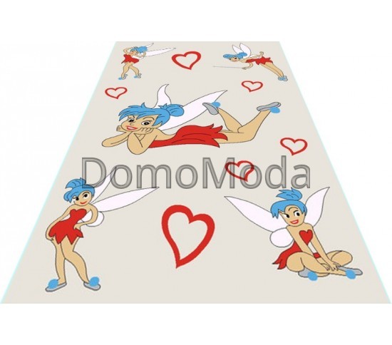 Детский ковер Daisy Fulya 8D17b cream - высокое качество по лучшей цене в Украине