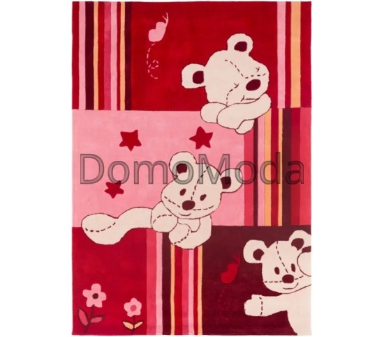 Детский ковер Kids 17 Stripe Teddy Bear Купить в интернет магазине ДомоМода Детский ковер Kids 17 Stripe Teddy Bear - высокое качество по лучшей цене в Украине