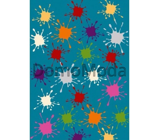 Детский ковер Funky Luk Turkus Купить в интернет магазине ДомоМода Детский ковер Funky Luk Turkus - высокое качество по лучшей цене в Украине