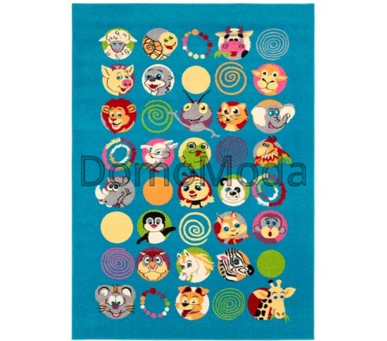 Детский ковер Funky Sus Turkus Купить в интернет магазине ДомоМода Детский ковер Funky Sus Turkus - высокое качество по лучшей цене в Украине