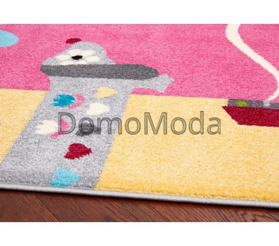 Детский ковер Funky Top Imi Cyklamen Купить в интернет магазине ДомоМода фото 3 Детский ковер Funky Top Imi Cyklamen - высокое качество по лучшей цене в Украине изображение 3.