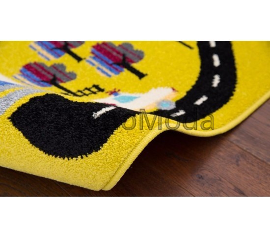 Детский ковер Funky Top Miasto C Pistacja Купить в интернет магазине ДомоМода фото 2 Детский ковер Funky Top Miasto C Pistacja - высокое качество по лучшей цене в Украине изображение 2.