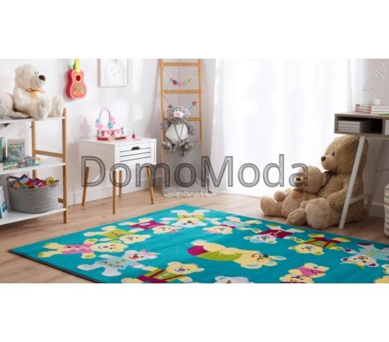 Детский ковер Funky Top Rob Szmaragd Купить в интернет магазине ДомоМода фото 2 Детский ковер Funky Top Rob Szmaragd - высокое качество по лучшей цене в Украине изображение 2.