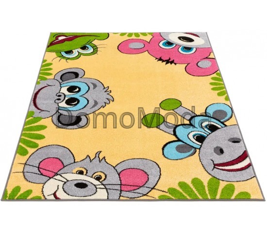 Детский ковер Funky Top Tig Miód Купить в интернет магазине ДомоМода Детский ковер Funky Top Tig Miód - высокое качество по лучшей цене в Украине