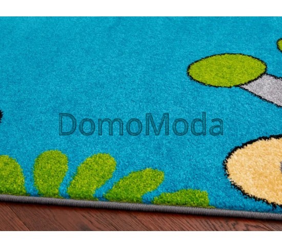 Детский ковер Funky Top Tig Szmaragd Купить в интернет магазине ДомоМода фото 2 Детский ковер Funky Top Tig Szmaragd - высокое качество по лучшей цене в Украине изображение 2.
