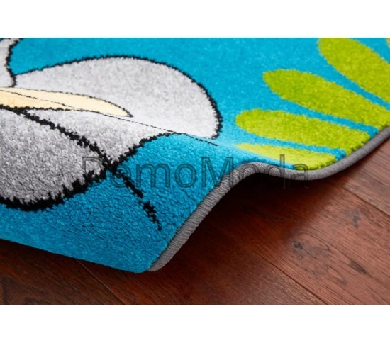 Детский ковер Funky Top Tig Szmaragd Купить в интернет магазине ДомоМода фото 3 Детский ковер Funky Top Tig Szmaragd - высокое качество по лучшей цене в Украине изображение 3.