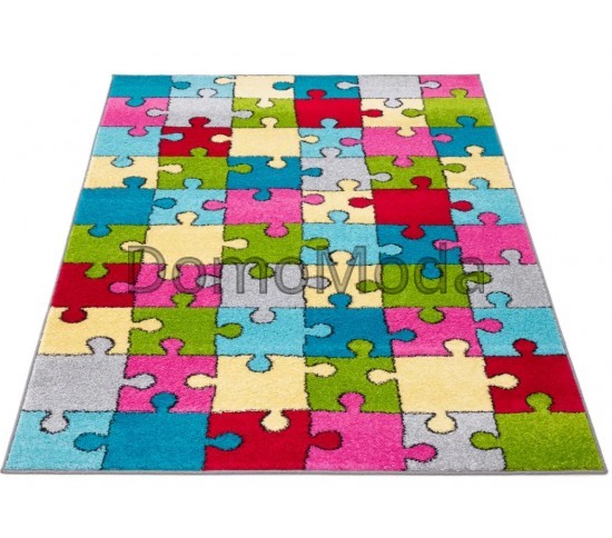 Детский ковер Funky Top Super Puzzle Miod (Żółty) Купить в интернет магазине ДомоМода Детский ковер Funky Top Super Puzzle Miod (Żółty) - высокое качество по лучшей цене в Украине