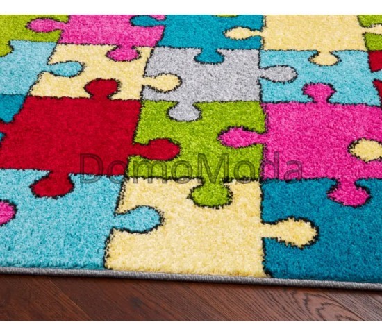 Детский ковер Funky Top Super Puzzle Miod (Żółty) Купить в интернет магазине ДомоМода фото 2 Детский ковер Funky Top Super Puzzle Miod (Żółty) - высокое качество по лучшей цене в Украине изображение 2.