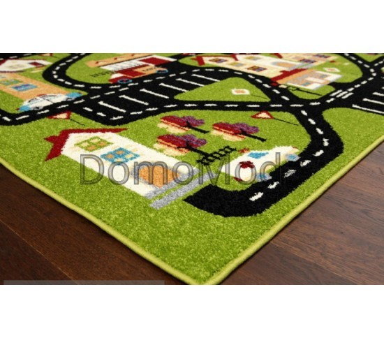 Детский ковер Funky Miasto C Limonka Купить в интернет магазине ДомоМода фото 3 Детский ковер Funky Miasto C Limonka - высокое качество по лучшей цене в Украине изображение 3.