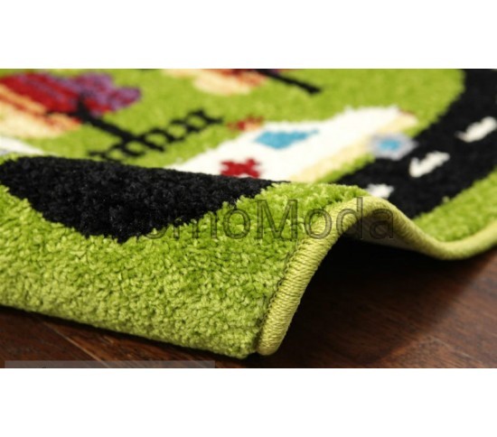 Детский ковер Funky Miasto C Limonka Купить в интернет магазине ДомоМода фото 2 Детский ковер Funky Miasto C Limonka - высокое качество по лучшей цене в Украине изображение 2.