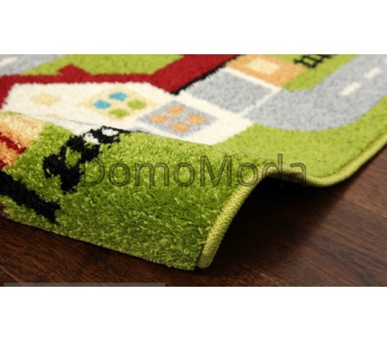 Детский ковер Funky Miasto S Limonka Купить в интернет магазине ДомоМода фото 2 Детский ковер Funky Miasto S Limonka - высокое качество по лучшей цене в Украине изображение 2.