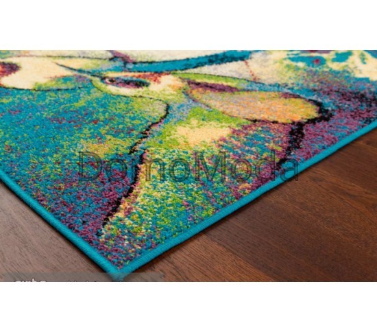 Детский ковер Funky Pap Turkus Купить в интернет магазине ДомоМода фото 3 Детский ковер Funky Pap Turkus - высокое качество по лучшей цене в Украине изображение 3.