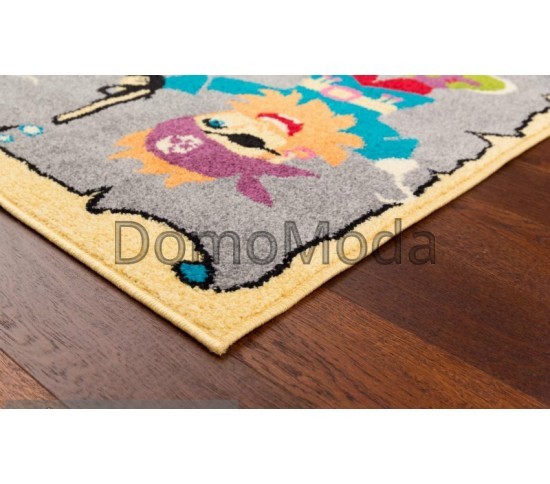 Детский ковер Funky Pir Szary Купить в интернет магазине ДомоМода фото 3 Детский ковер Funky Pir Szary - высокое качество по лучшей цене в Украине изображение 3.