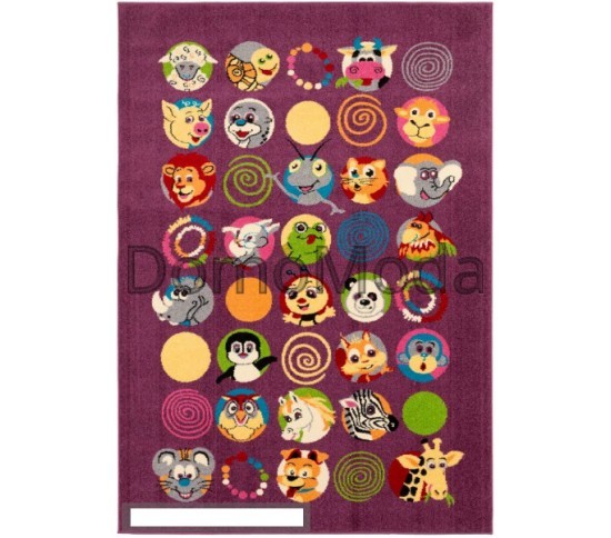 Детский ковер Funky Sus Fiolet Купить в интернет магазине ДомоМода Детский ковер Funky Sus Fiolet - высокое качество по лучшей цене в Украине