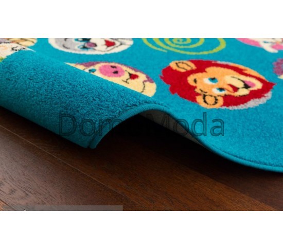 Детский ковер Funky Sus Turkus Купить в интернет магазине ДомоМода фото 3 Детский ковер Funky Sus Turkus - высокое качество по лучшей цене в Украине изображение 3.